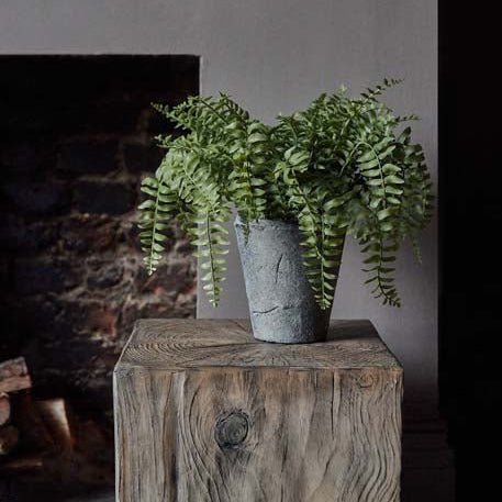 Artificial Boston Fern in Pot
