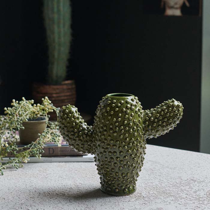 ceramic cactus Ceramic Cactus Vase