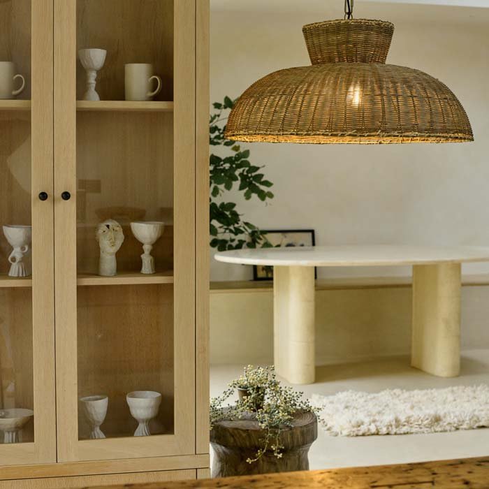 Hesket Rattan Pendant