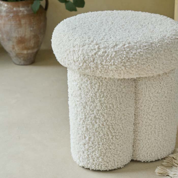 Lena Boucle Stool