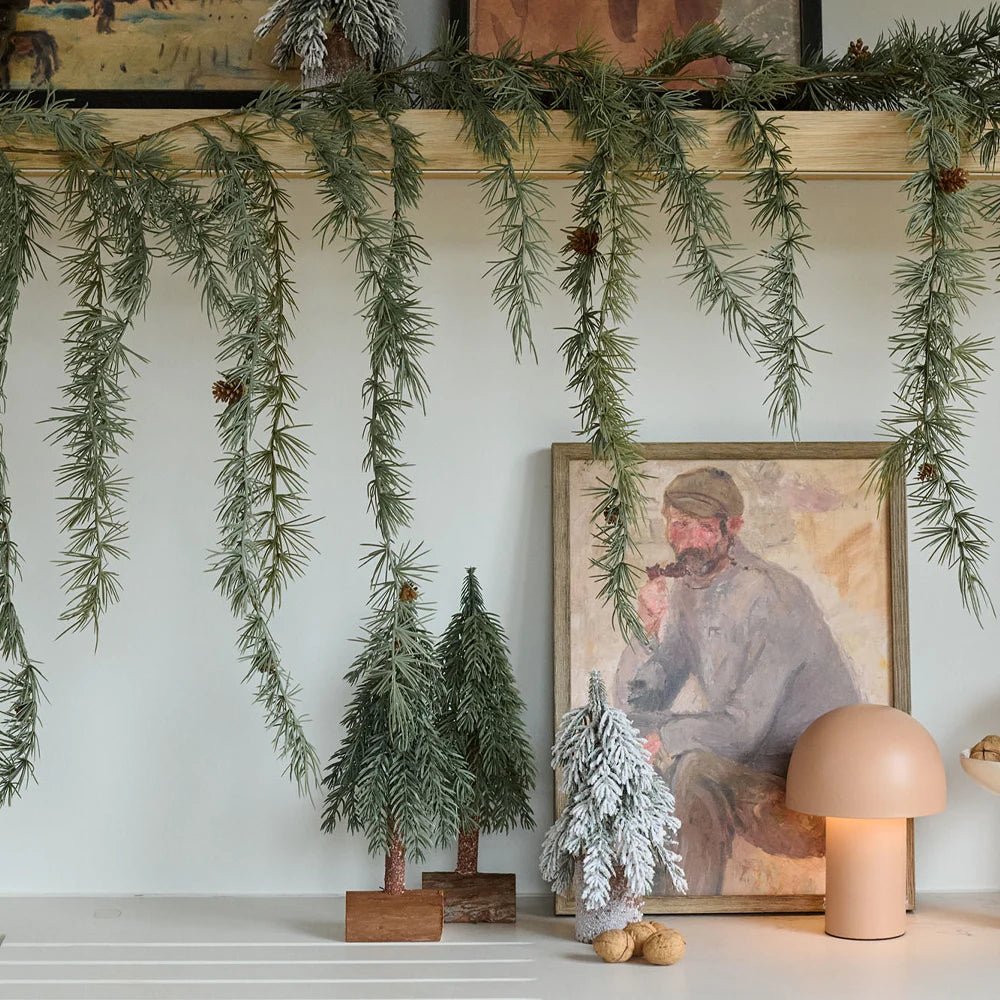 Artificial Pinecone Garland