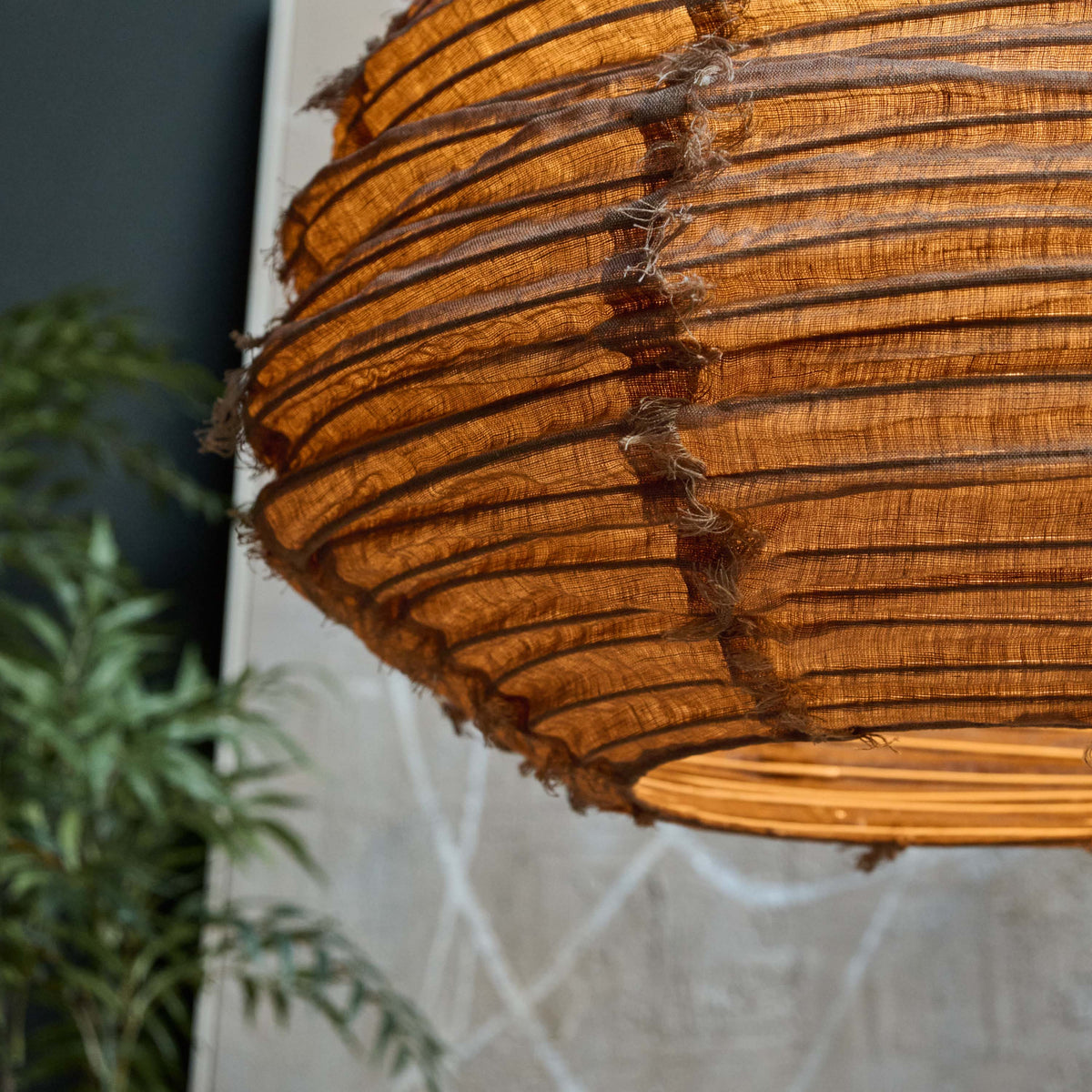 Brenta Fabric Pendant Light
