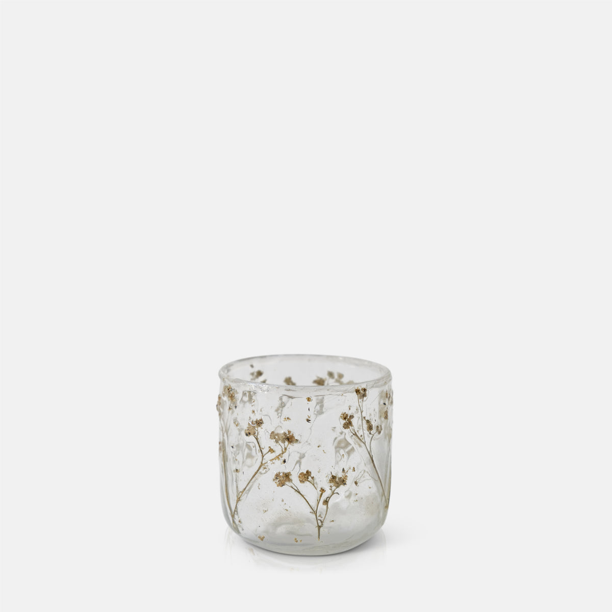 Botanic Glass Candle Holder, Medium