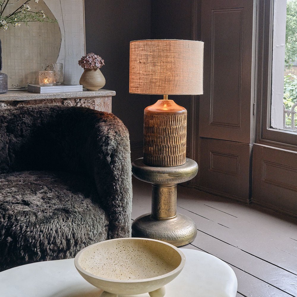 Wimbourne Wooden Table Lamp