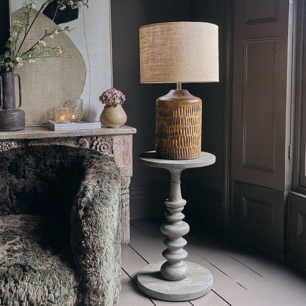 Wimbourne Wooden Table Lamp