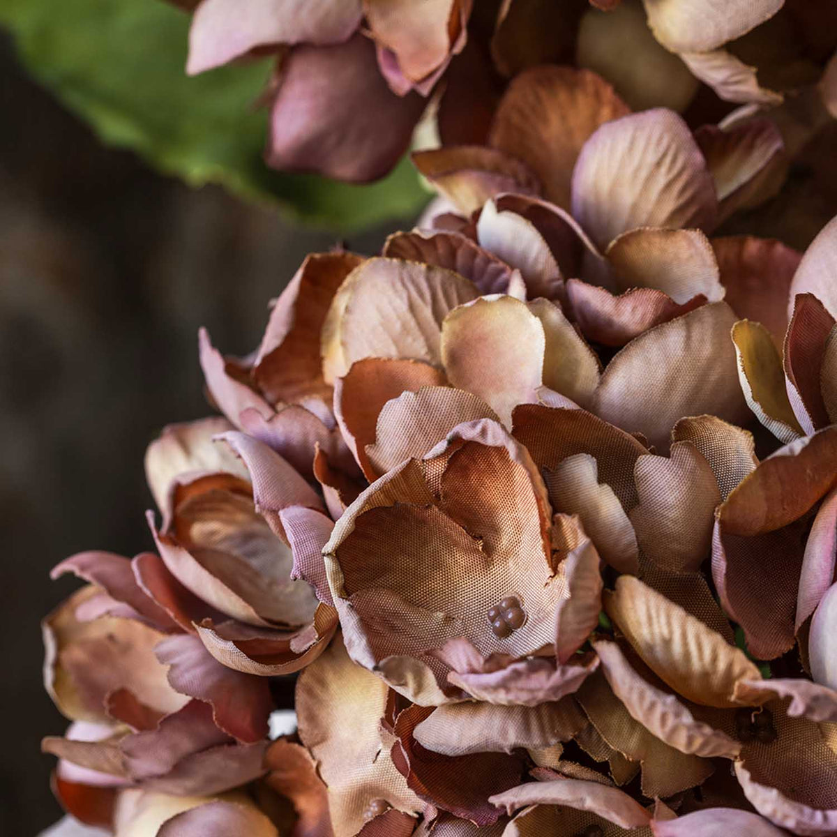 Artificial Hydrangea, Antique Pink