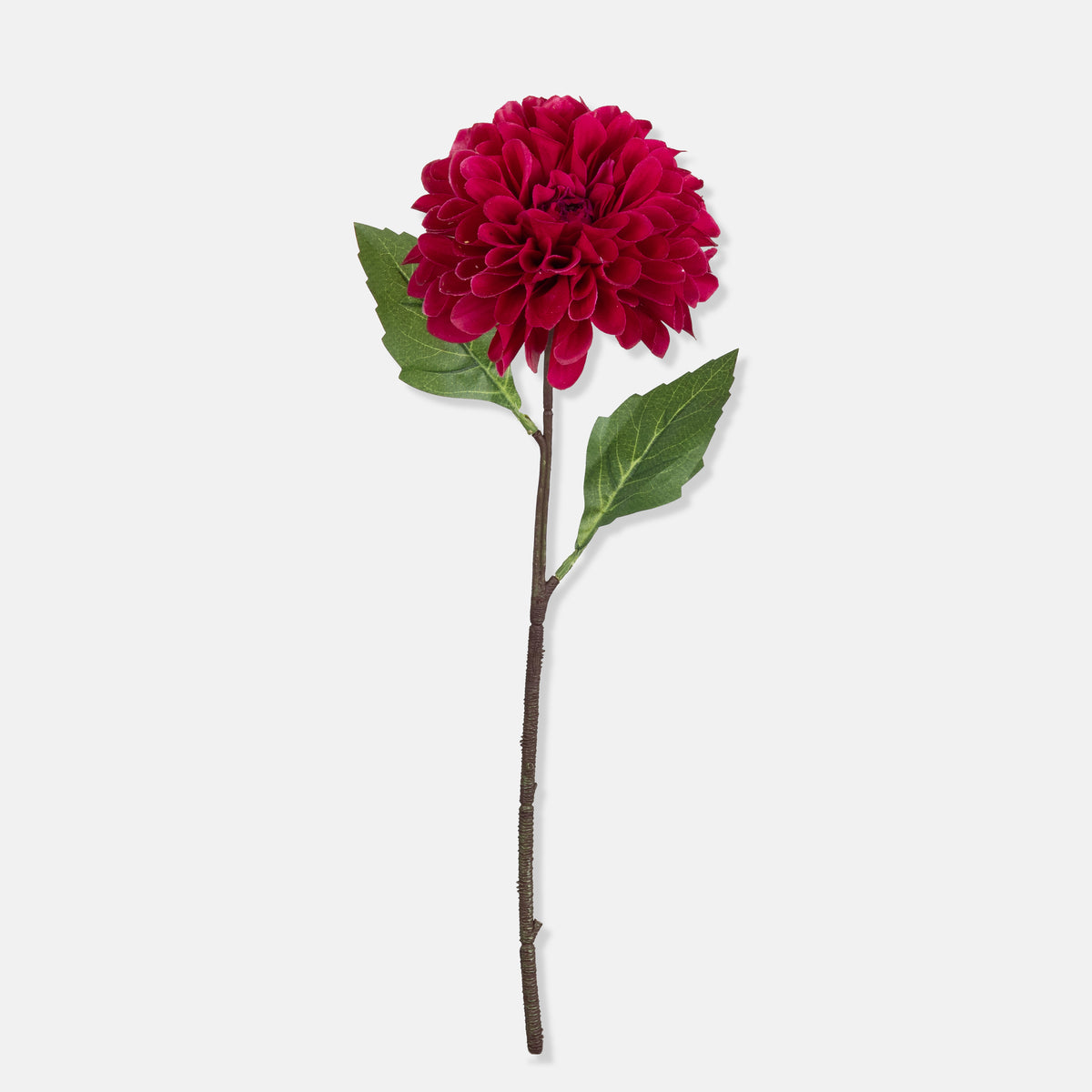 Artificial Real Touch Dahlia, Ruby