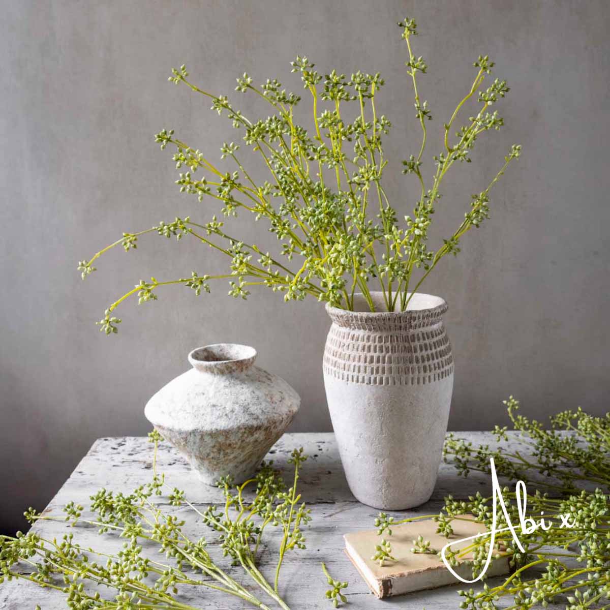 Artificial Succulent Bunch, Green