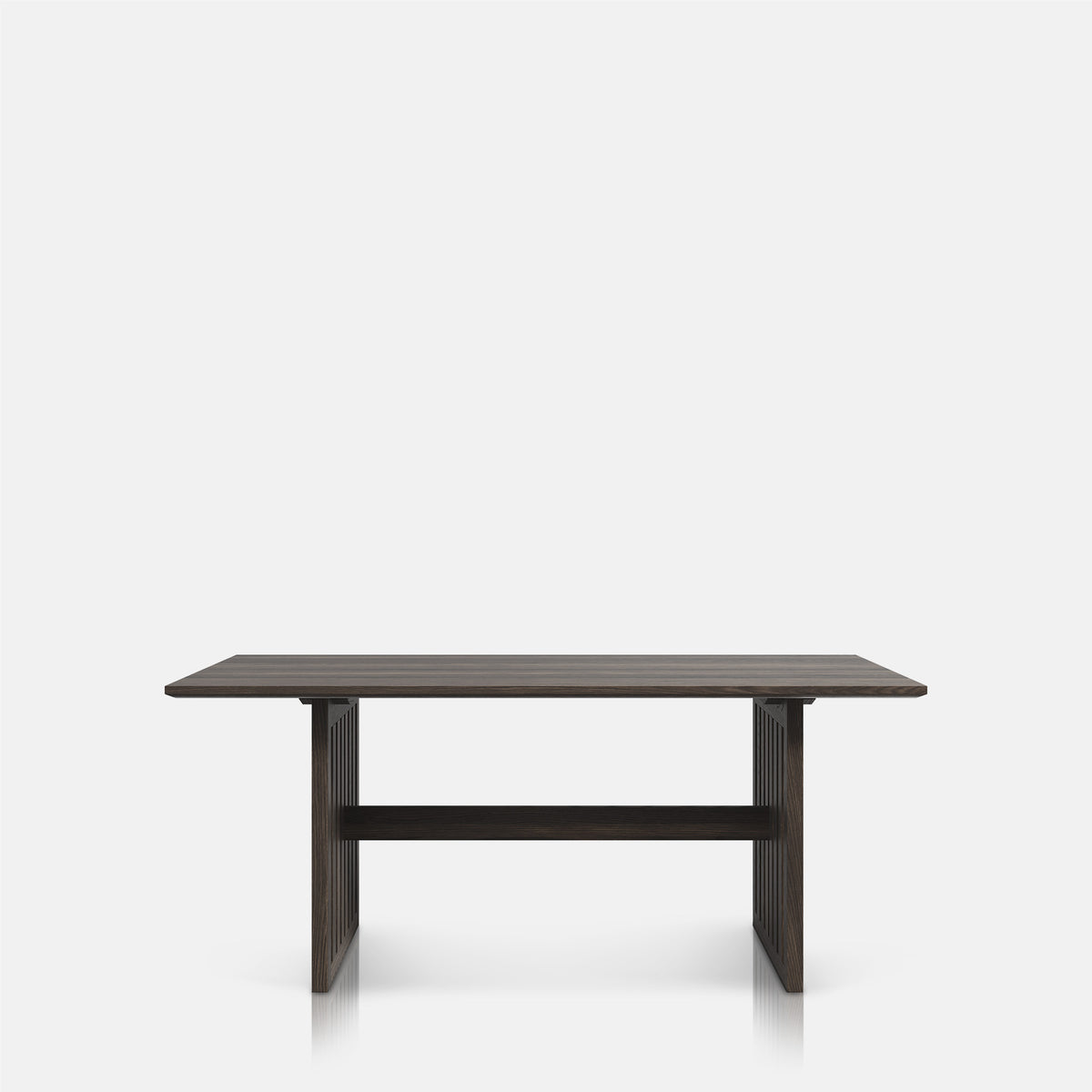 Batten Wooden Dining Table - 1.8m