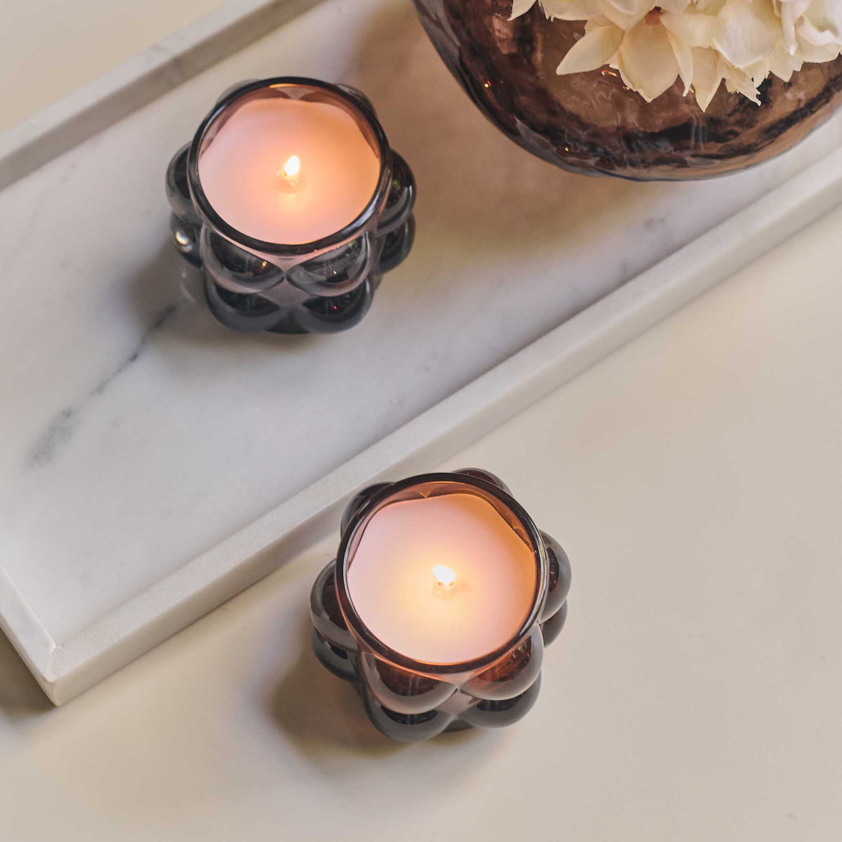 Bergamot & Amberwood Scented Candle