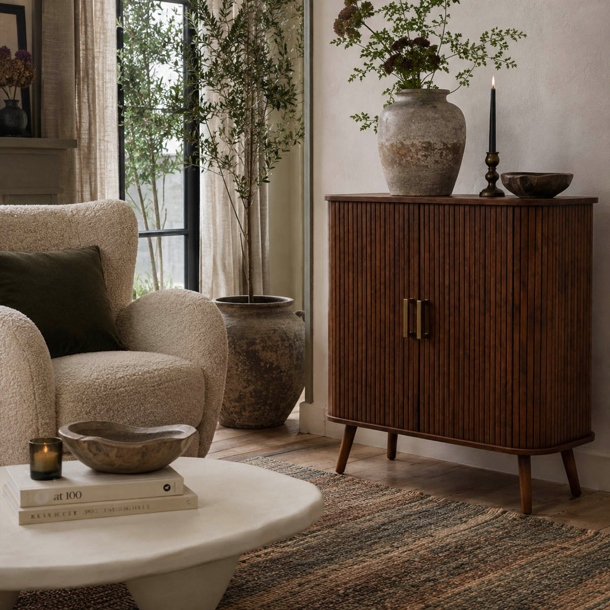 Darian Wooden Cabinet