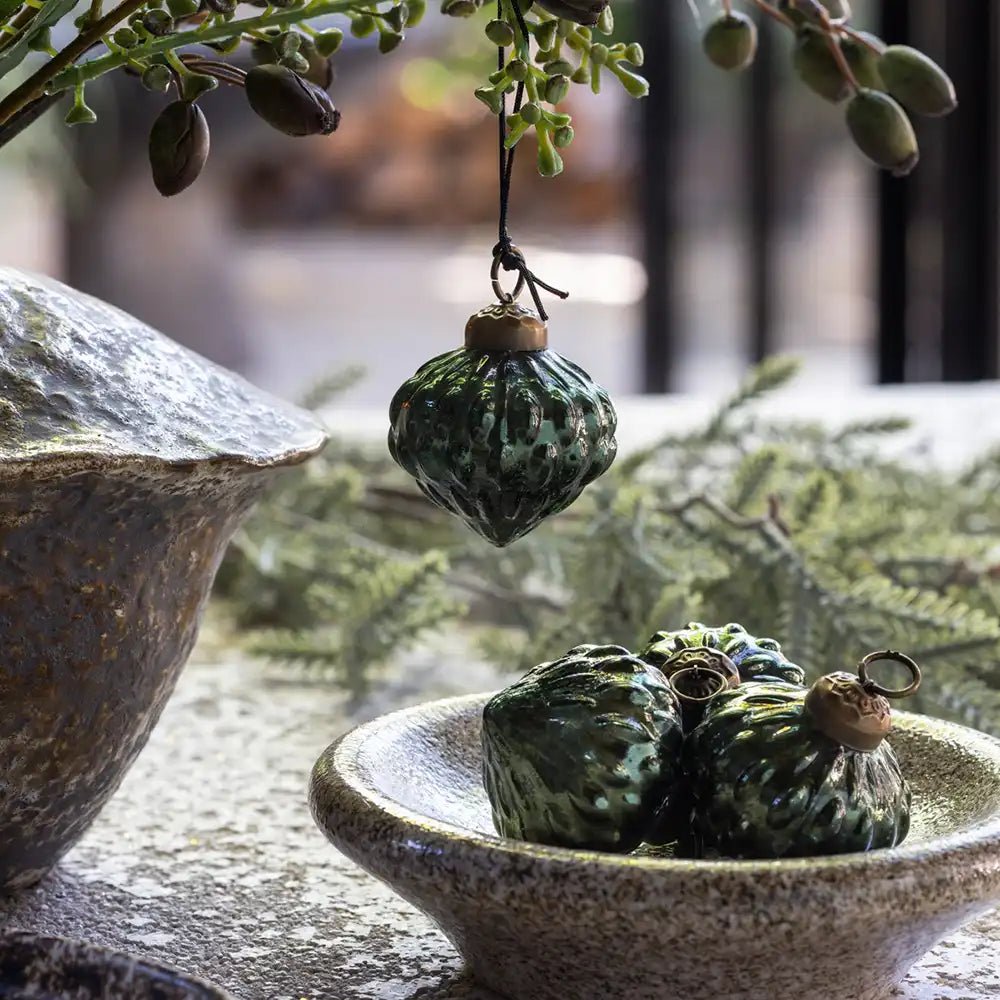 Howard Glass Bauble - Set of 4