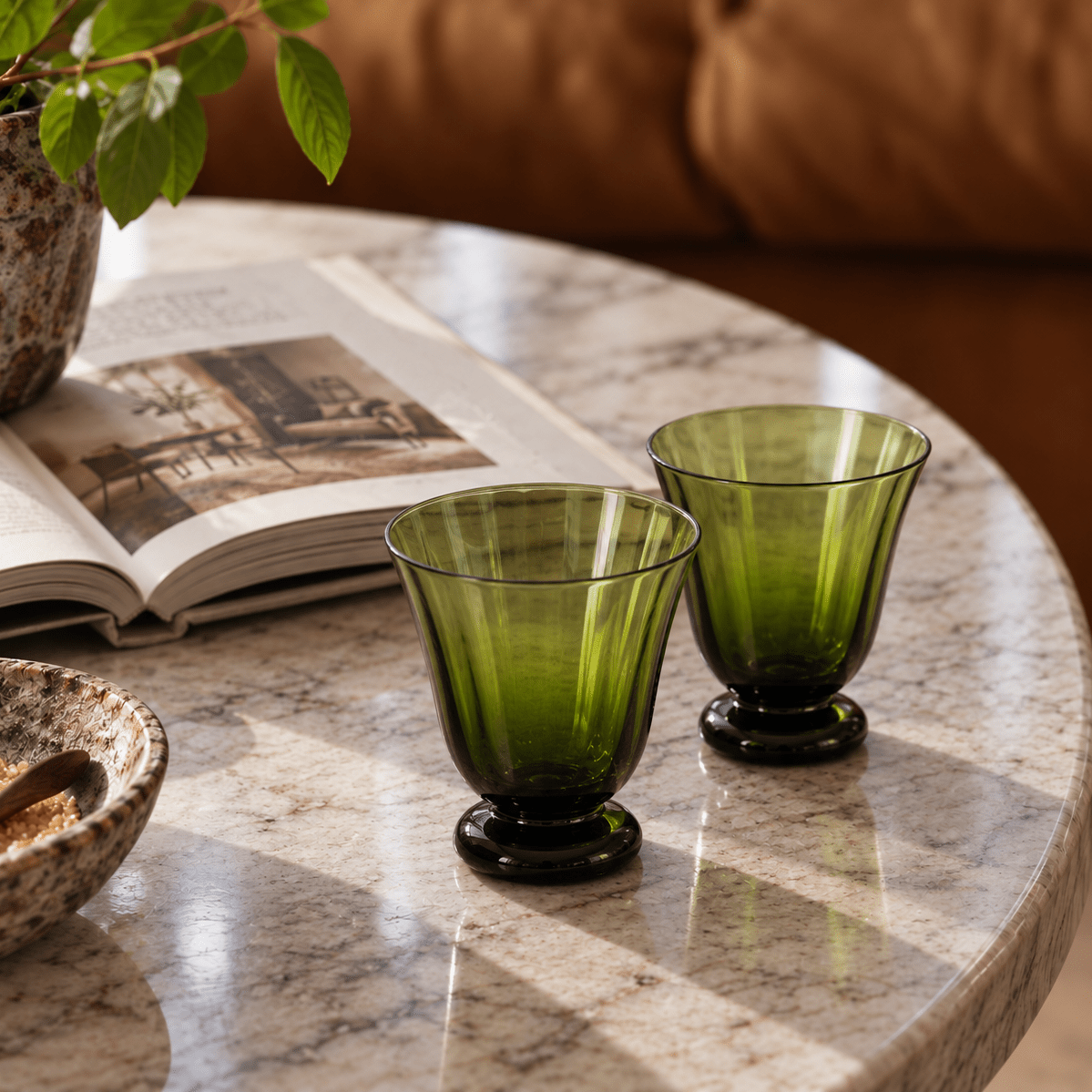 Northcott Drinking Glass, Green