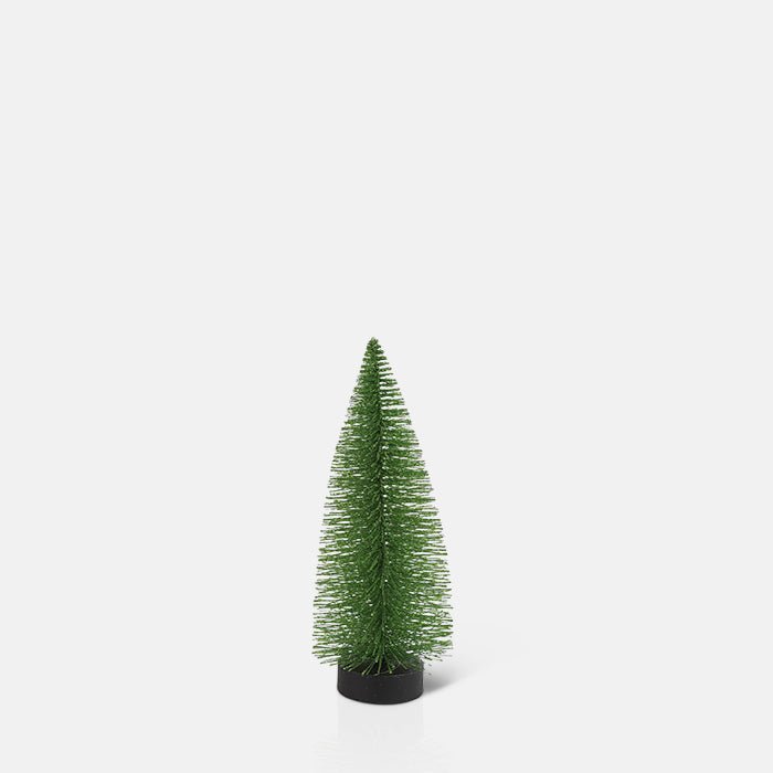 A festive decoration resembling a Christmas tree.