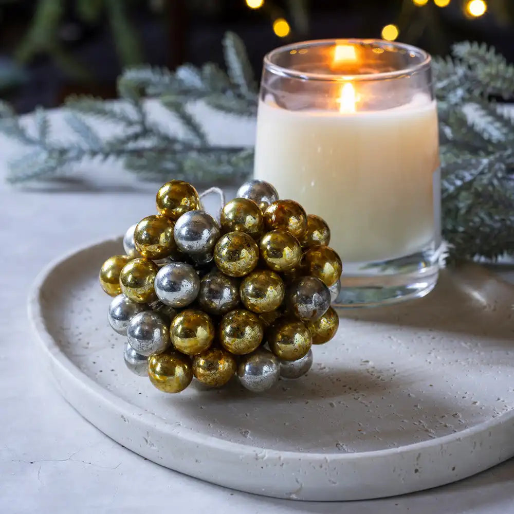 Silvero Glass Bauble