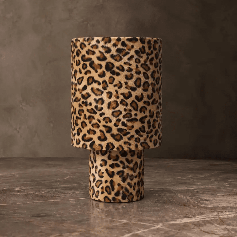 Velma Leopard Table Lamp