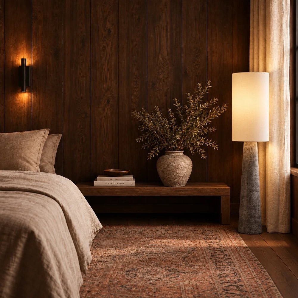 Aberley Fibreglass Floor Lamp