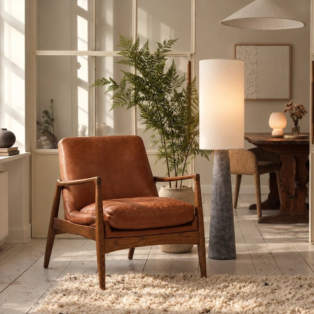 Aberley Fibreglass Floor Lamp