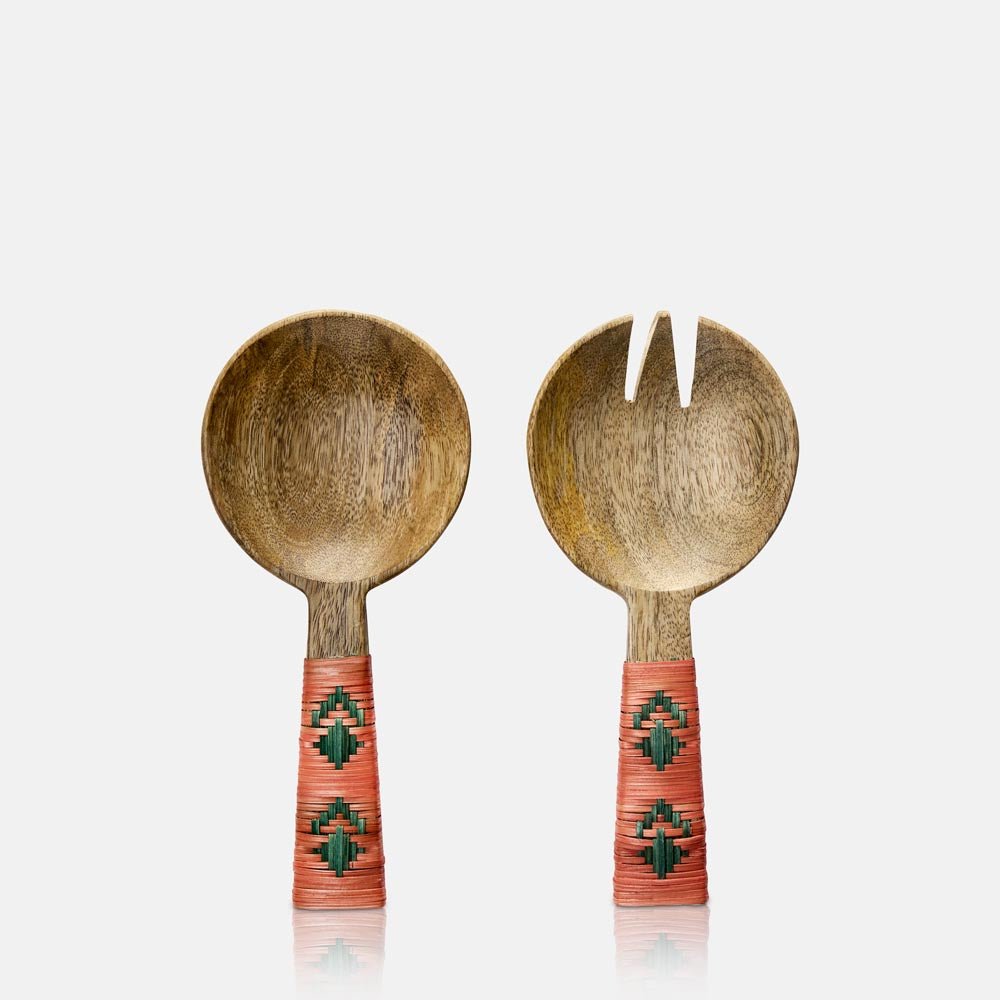 Alba Wooden Salad Servers