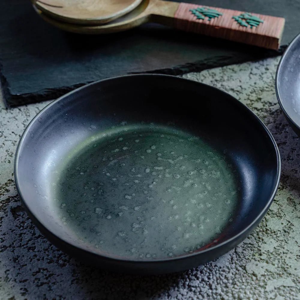 Marple Stoneware Bowl, Charcoal