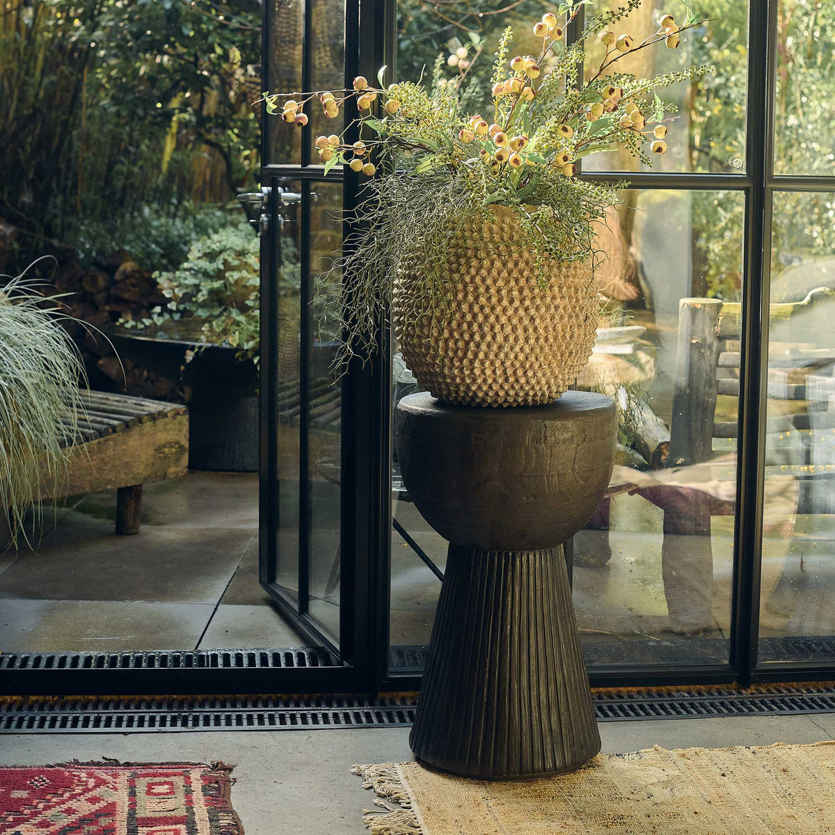 Ronan Black Side Table