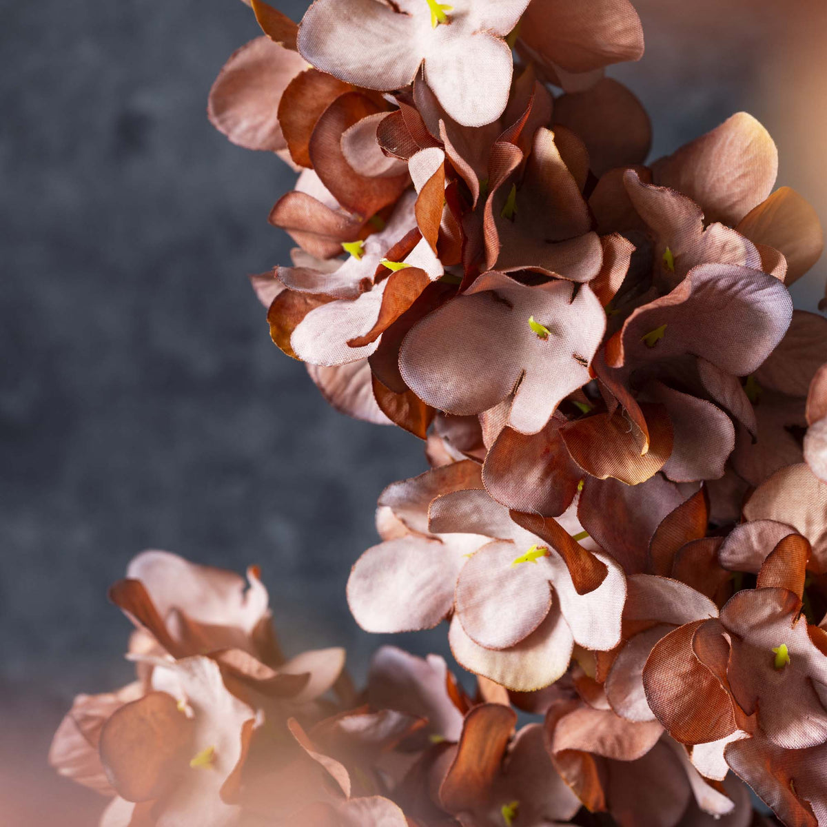 Artificial Cone Hydrangea, Antique Pink