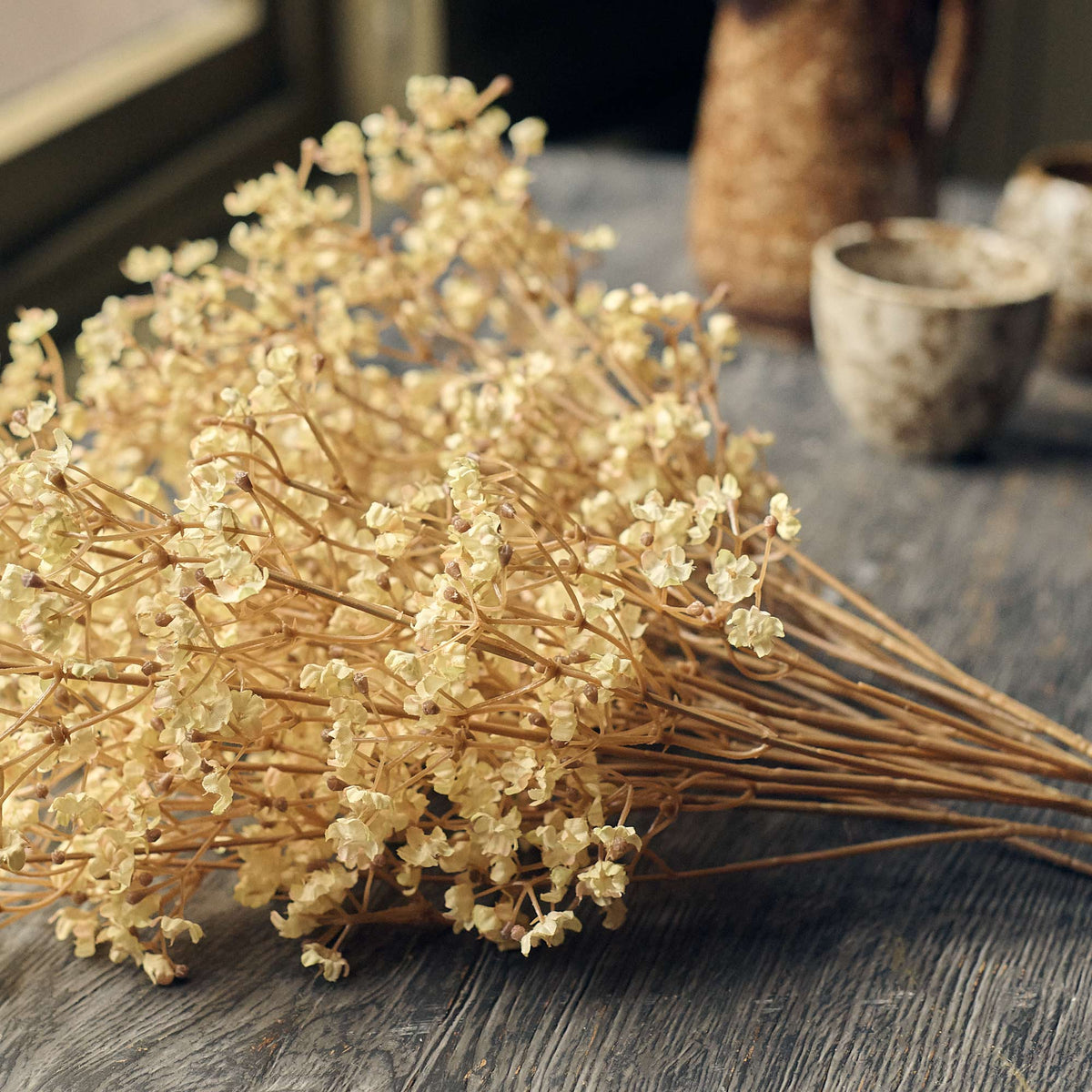 Artificial Gypsophila, Cream