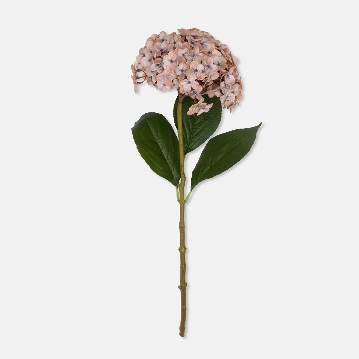 Artificial Real Touch Hydrangea, Antique Blush