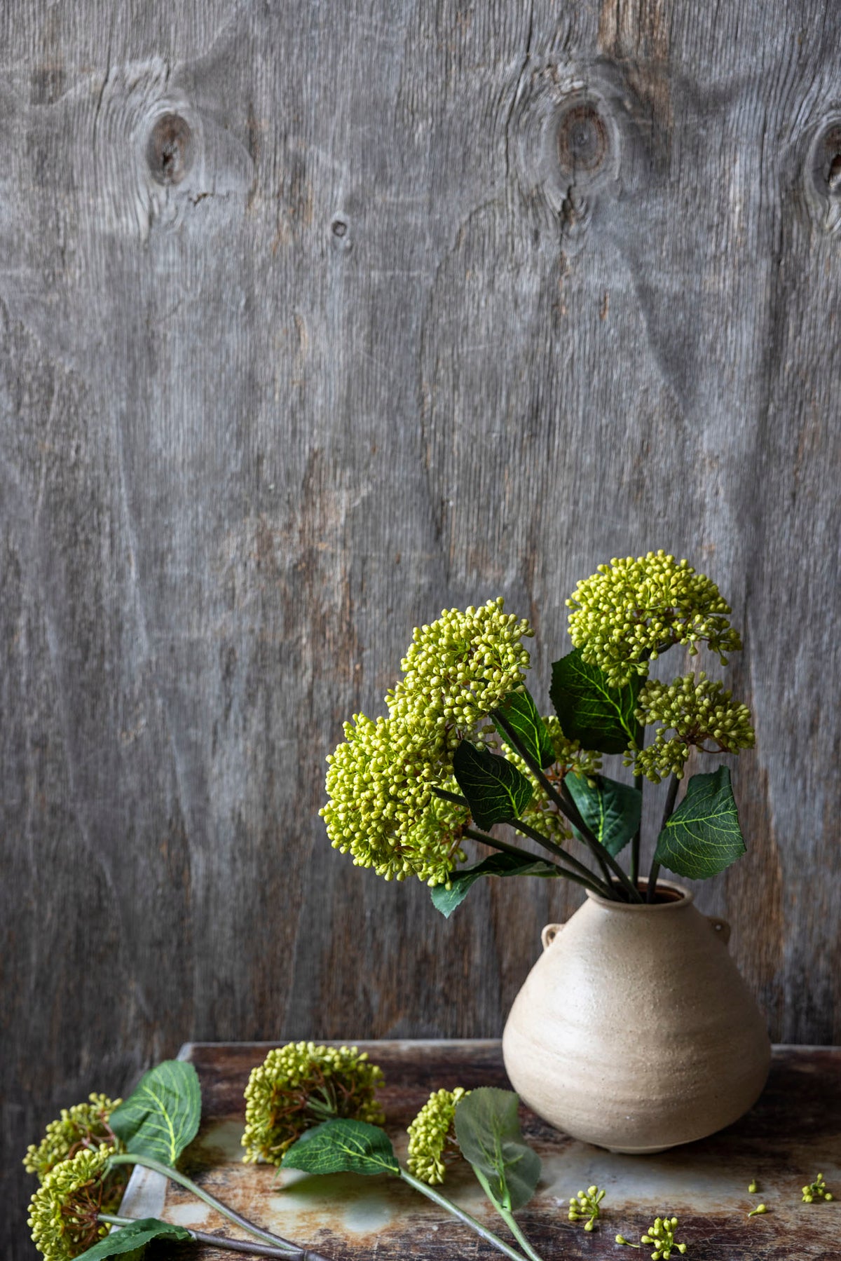 Artificial Viburnum, Olive