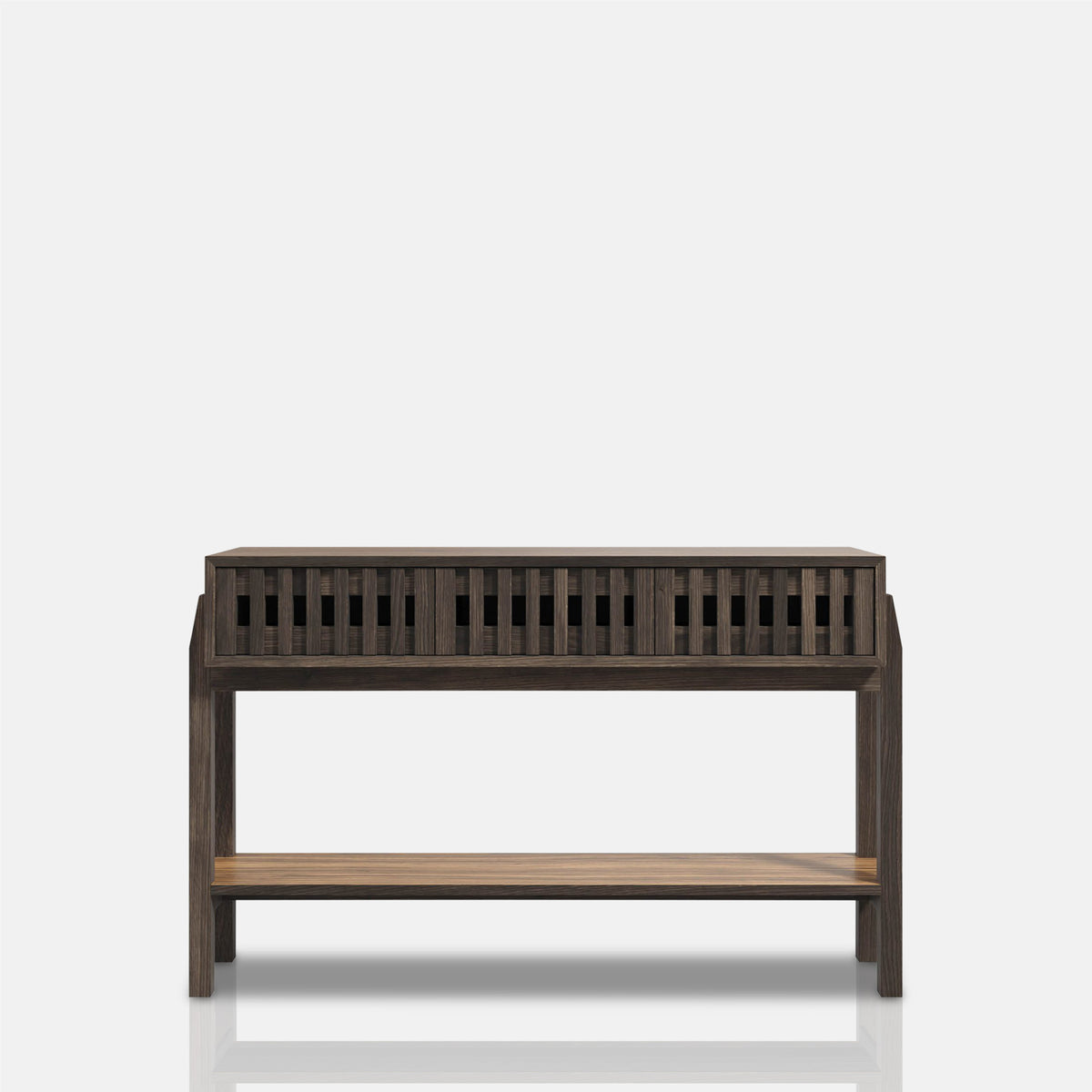 Batten Wooden Console Table