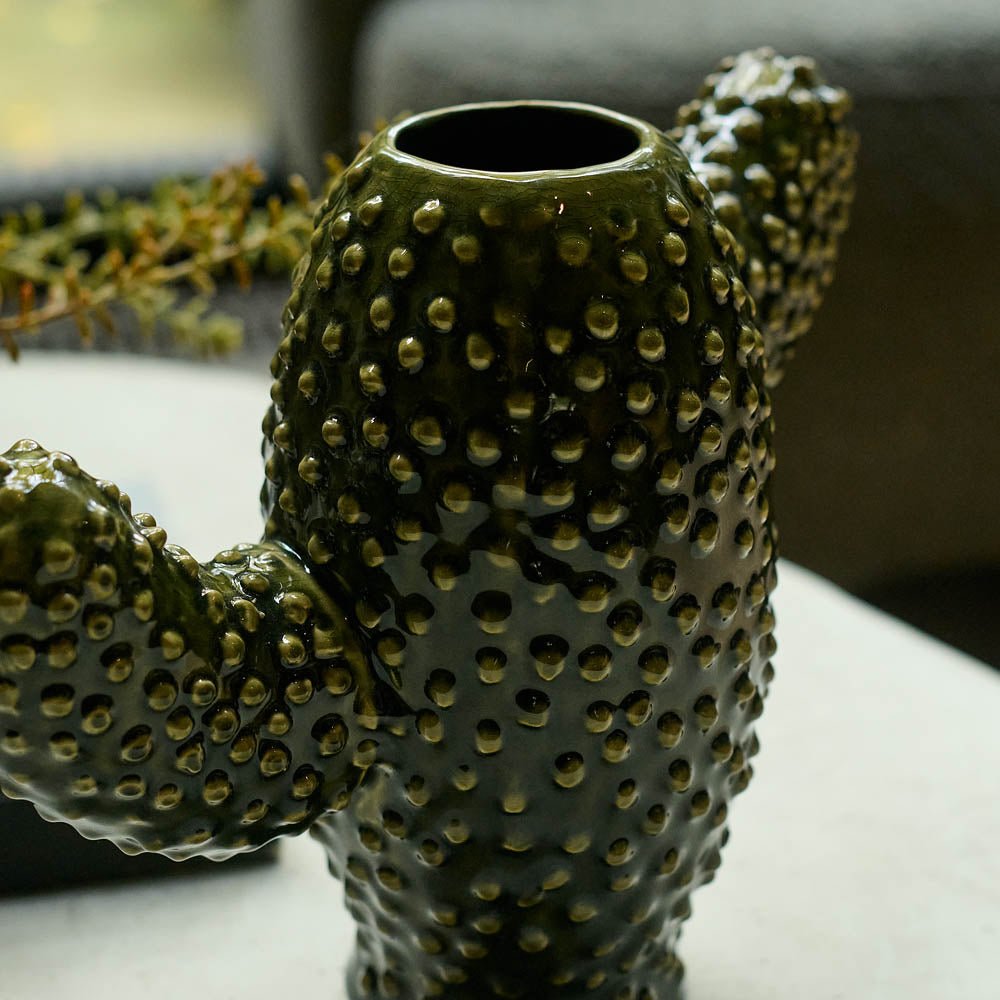 Ceramic Cactus Vase