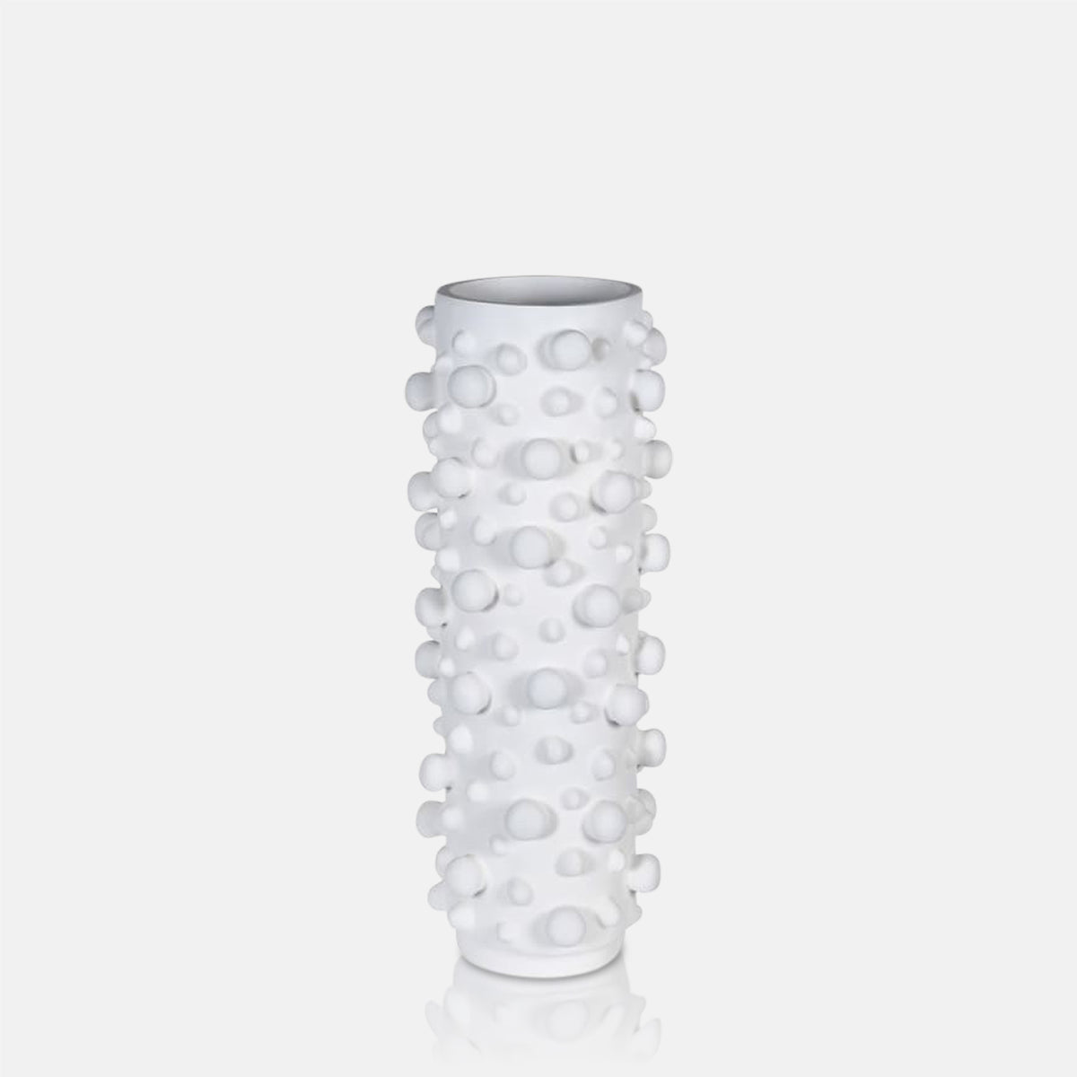 Cole White Bobble Vase