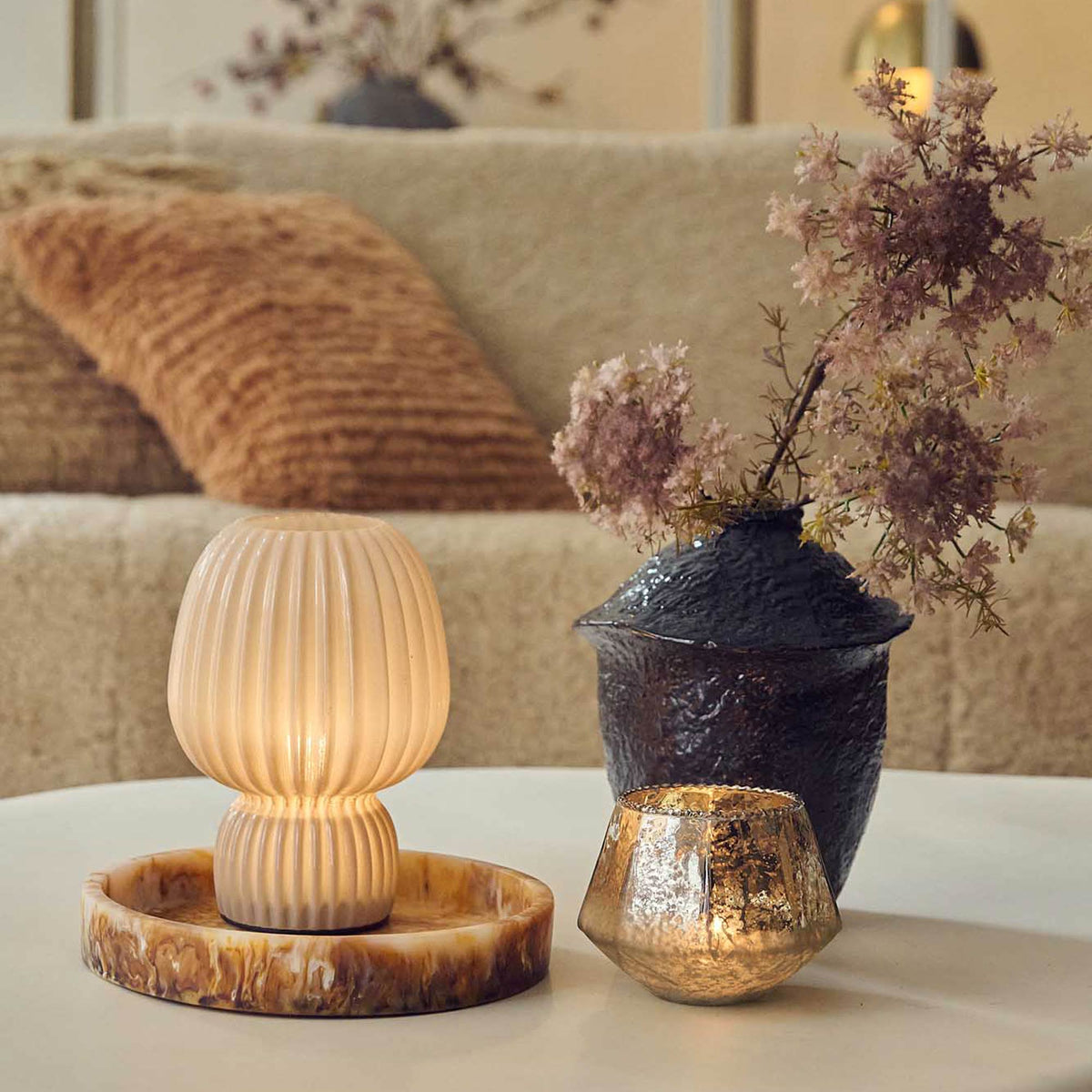 Juliana Glass Candle Holder - Set of 2