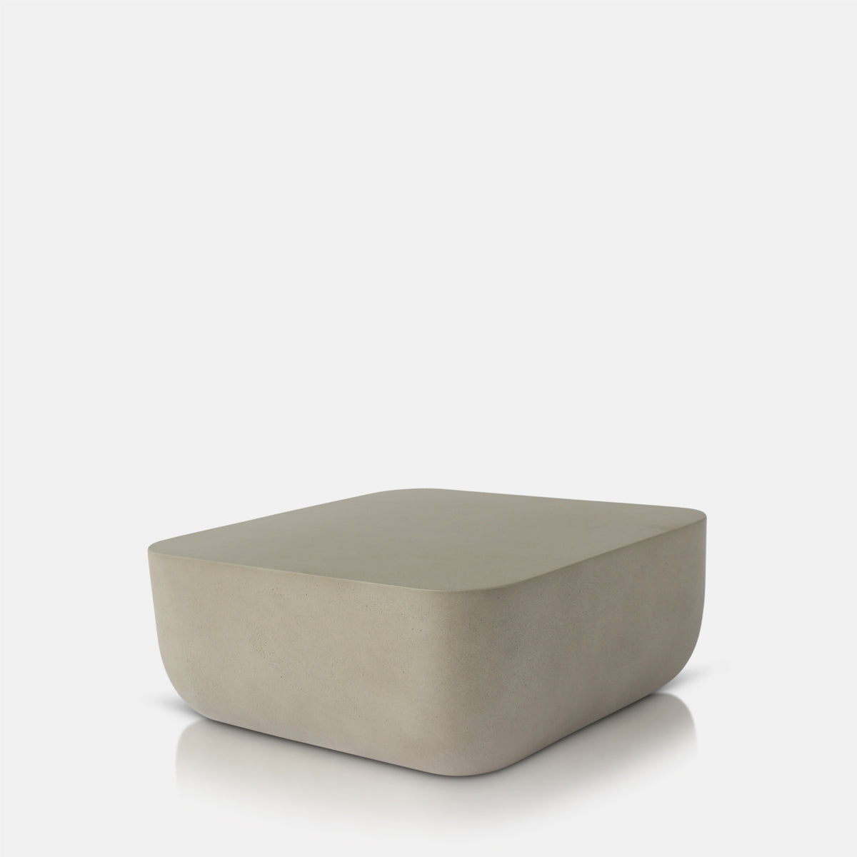 Flat Top Concrete Coffee Table