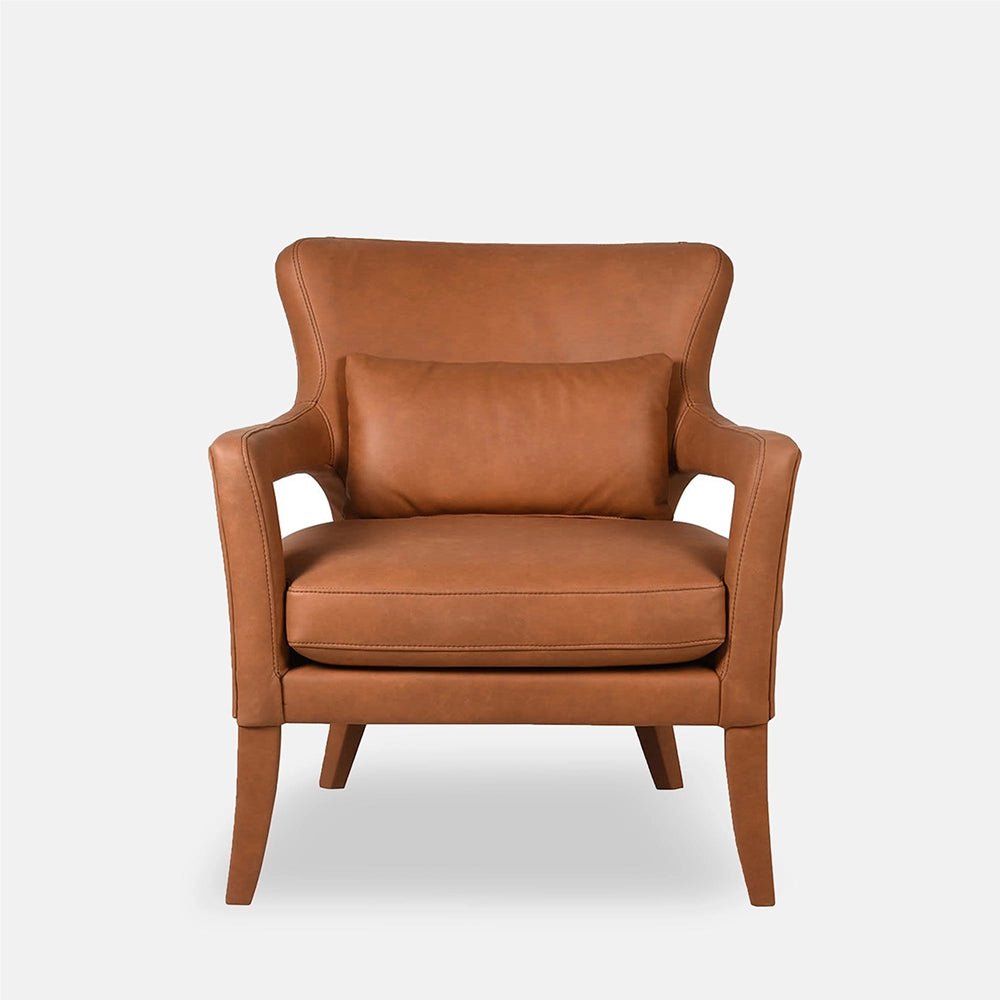 Fossett Faux Leather Armchair