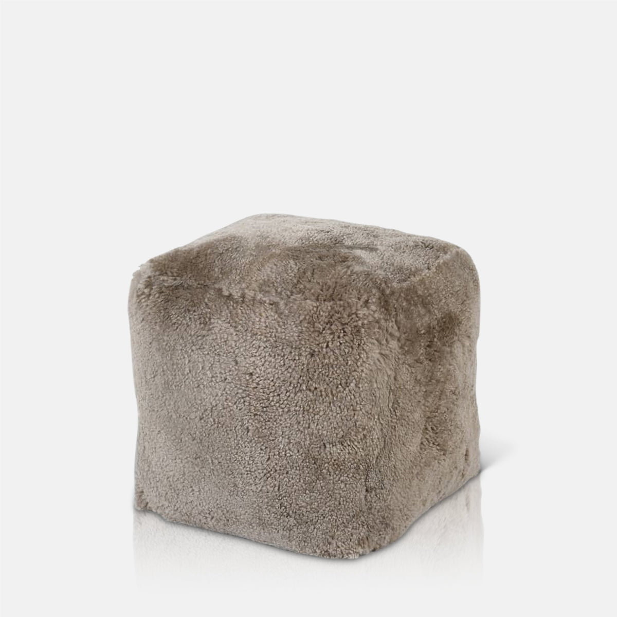 Groville Sheepskin Pouffe