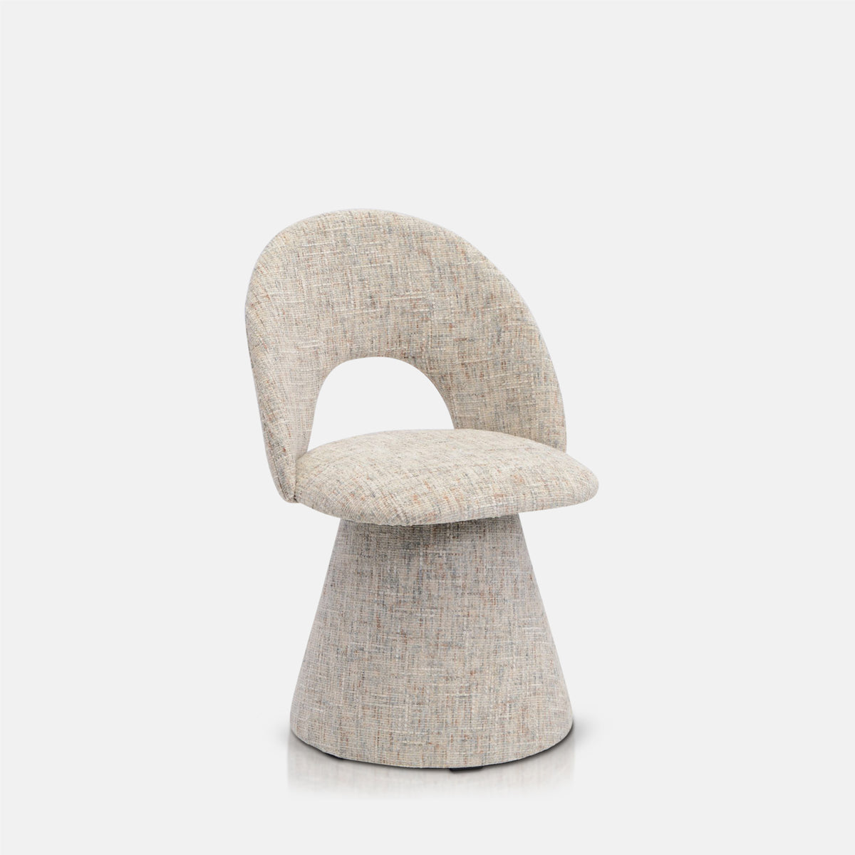 Hoopla Upholstered Dining Chair - Frost