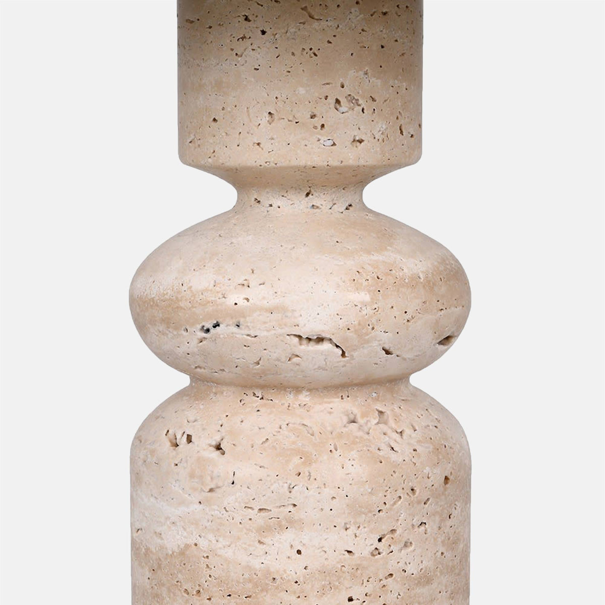 Langstone Travertine Table Lamp