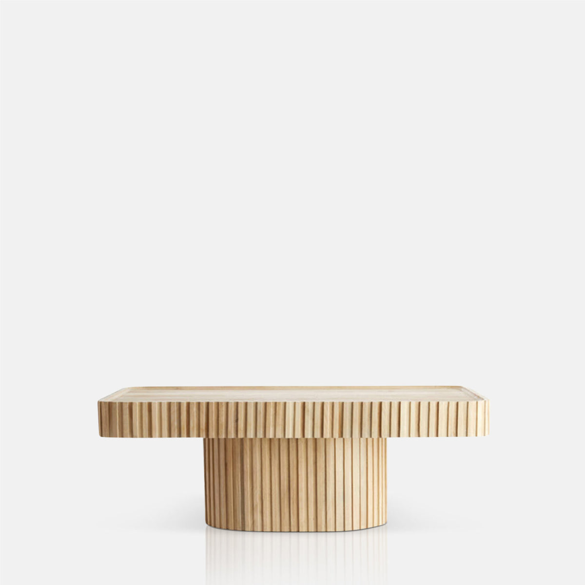 Netton Wooden Coffee Table, Natural
