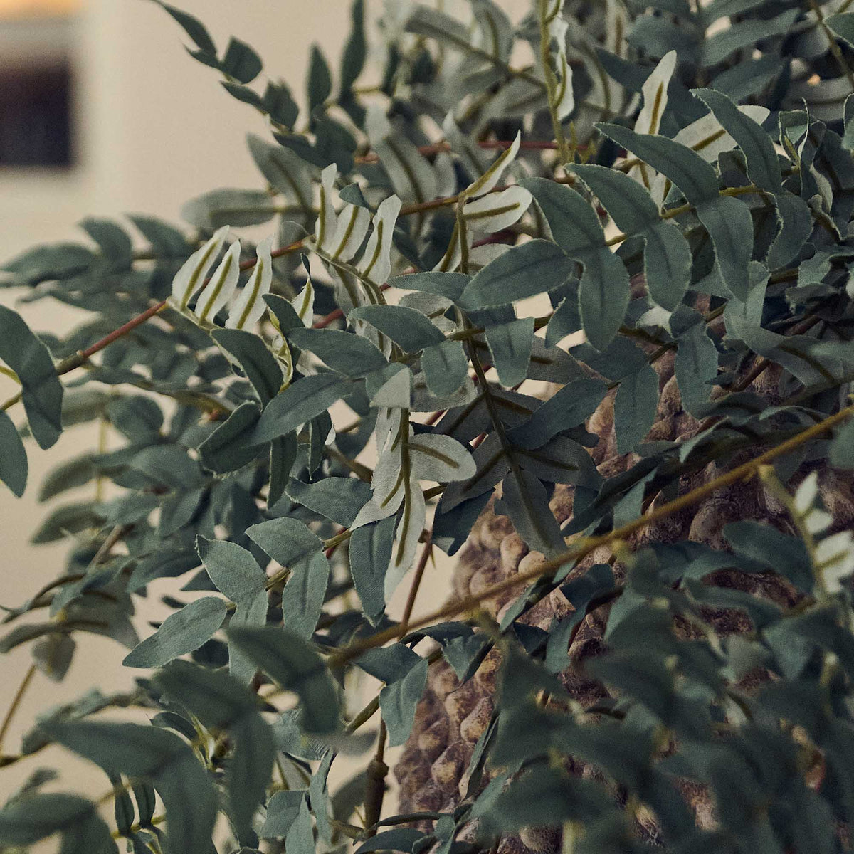 Artificial Olive Leaves Branch