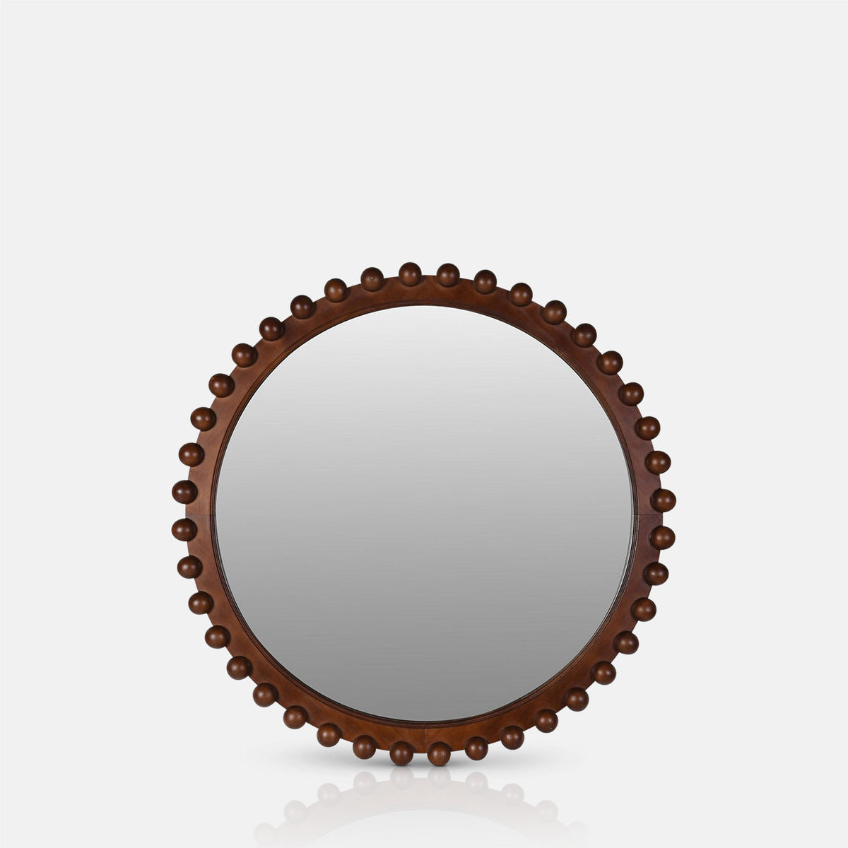 Rosedale Brown Bobble Mirror