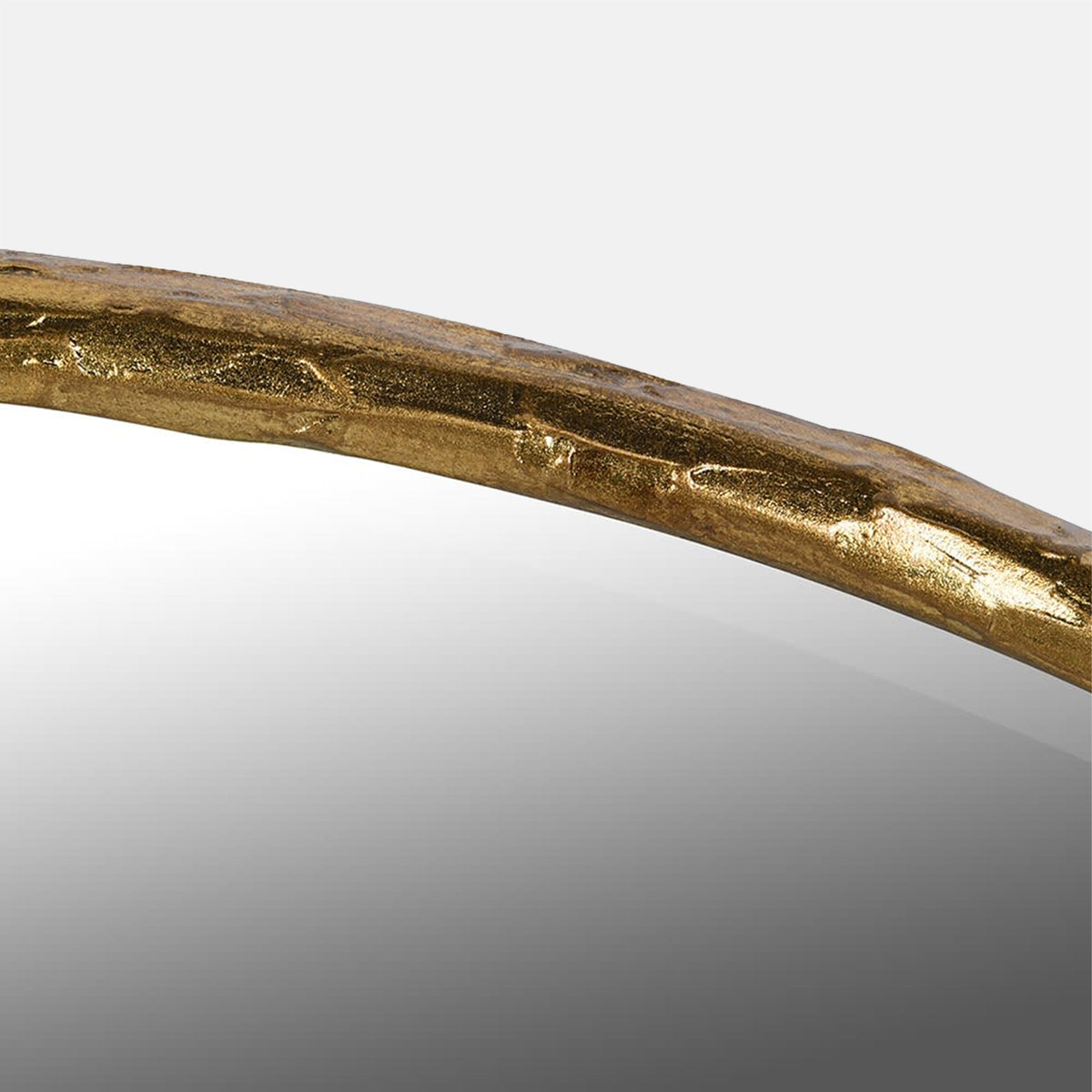 Ruscombe Round Gold Mirror