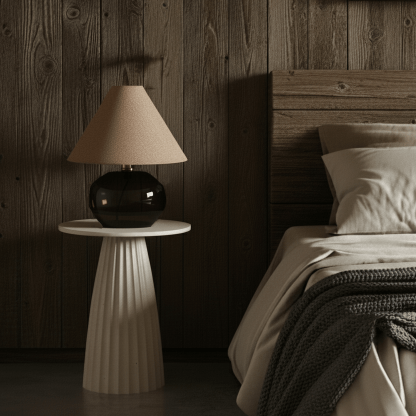 Severo Black Table Lamp