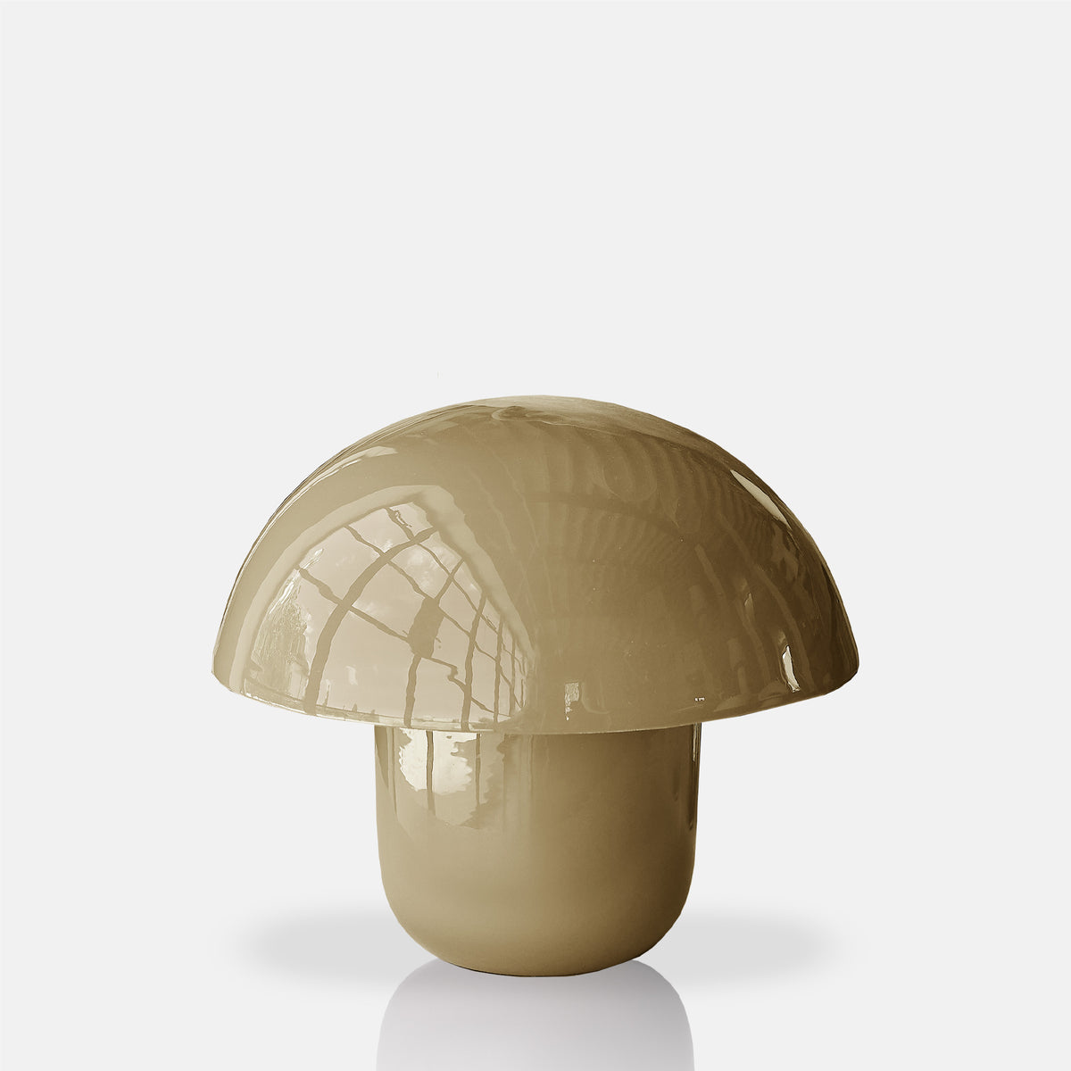 Sputnik Metal Table Lamp, Taupe