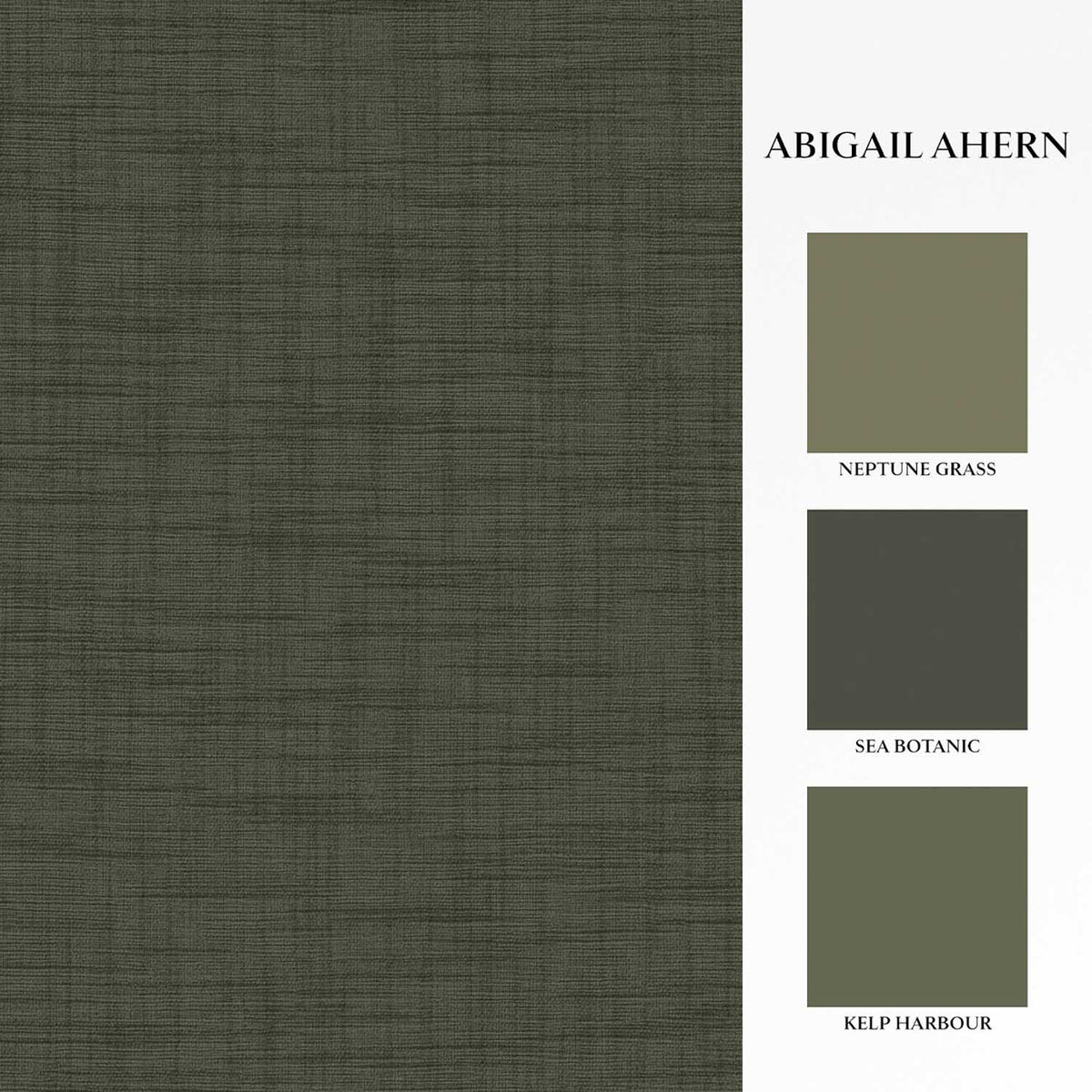 Weathered Linen Wallpaper, Garden
