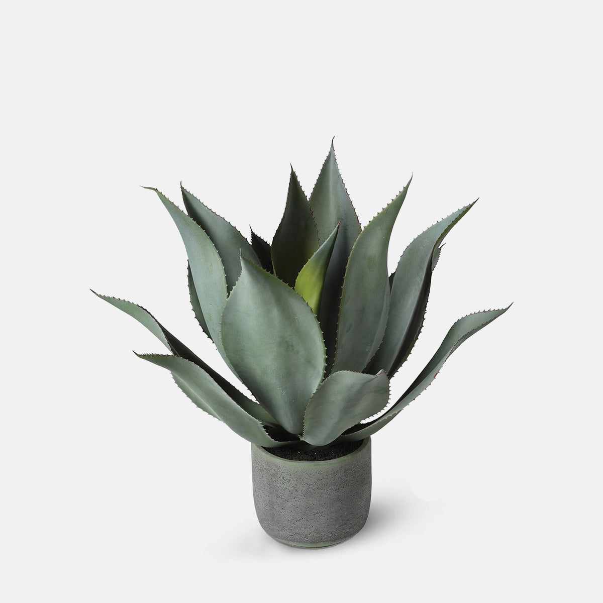 Artificial aloe vera potted faux fake plant cutout green succulent realistic Abigail Ahern home decor