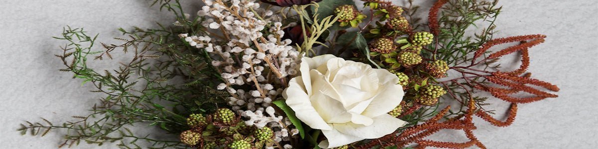 HOW TO DECORATE WITH FAUX FLOWERS