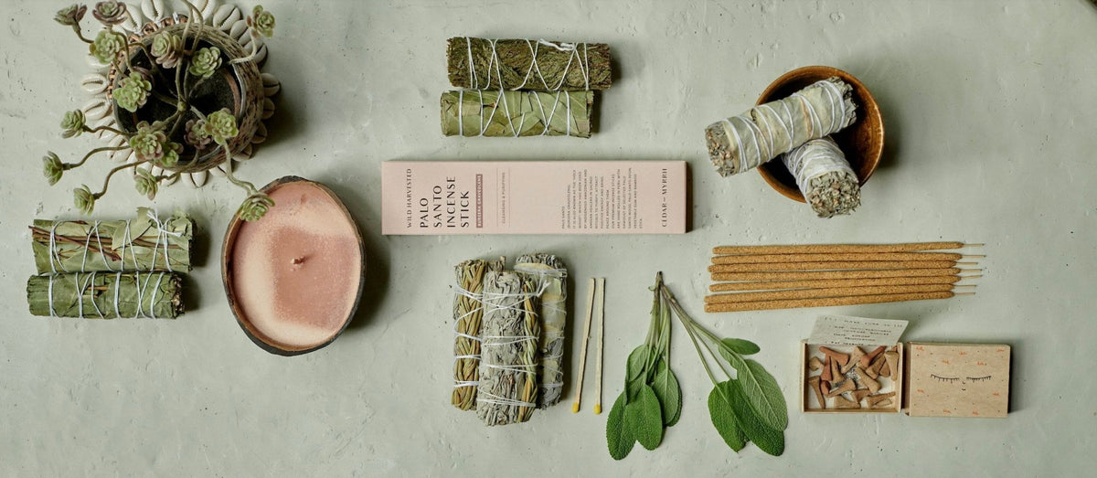 Smudge Sticks, Incense Sticks and Candles