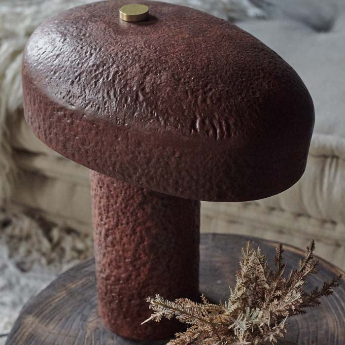 Charleston Table Lamp - Rust