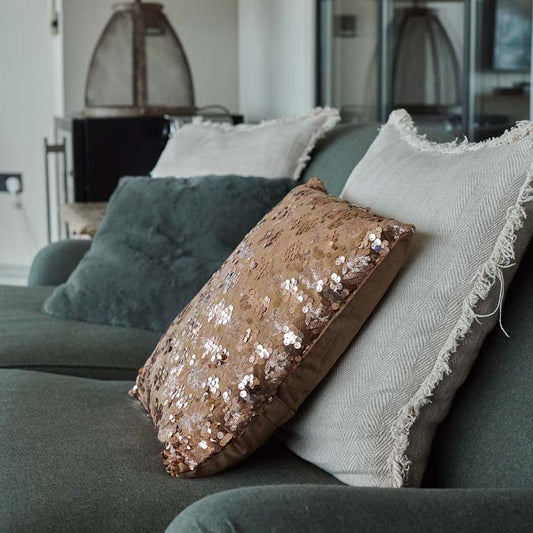 Apollo Sequin Cushion